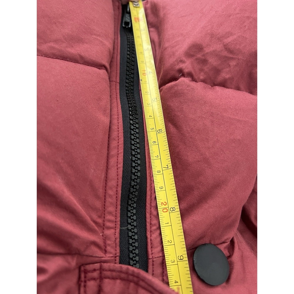 Vintage 80's Frostline Kit Quilted Goose Down Puffer Women's SM Sienna Red Coat - Picture 16 of 16